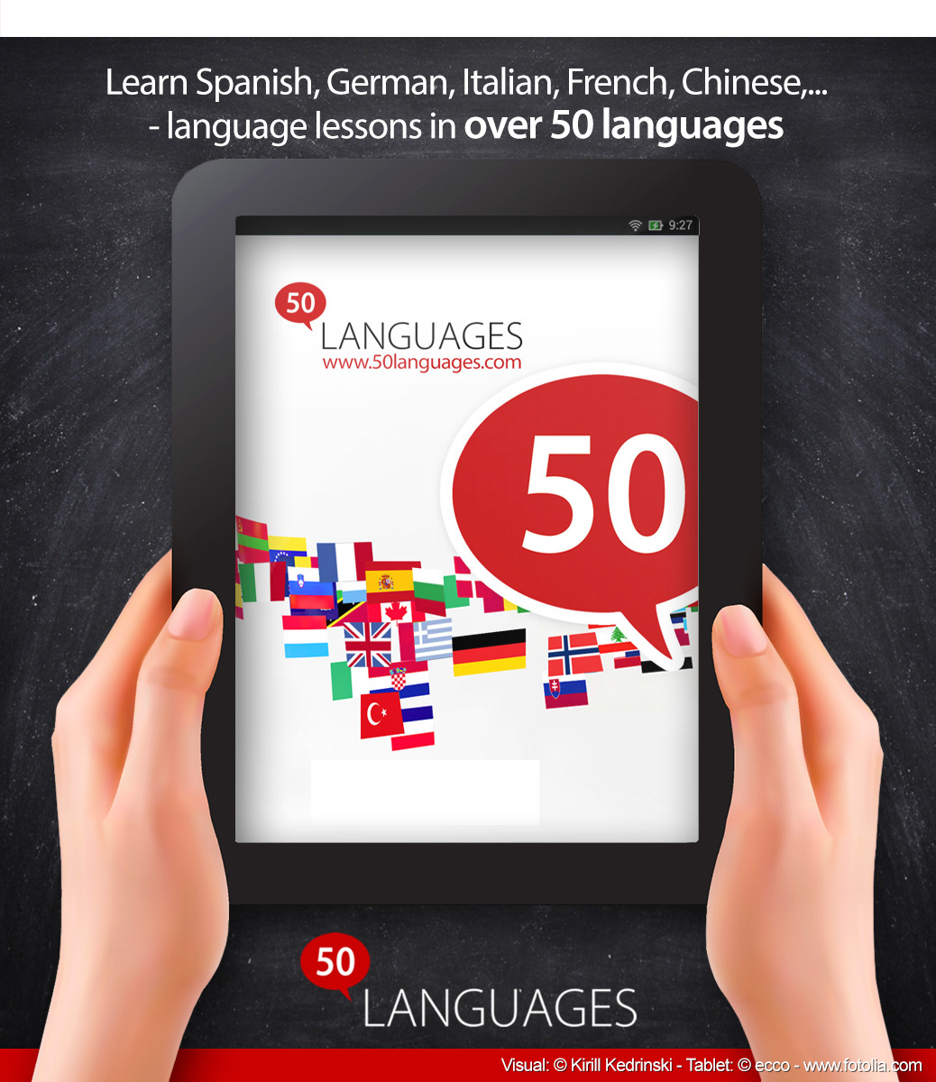50languages official store preview showing the language learning app